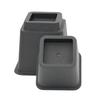 4Pcs Plastic Height Increasing Foot Pads Sofas Tables Furniture Height Enhancers Table Legs Round/square Pads Shock-Absorbing