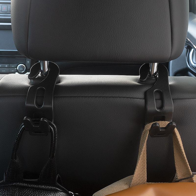 Nápady na skládací úložné prostory Hák do auta 10kg Nosný hák na zadní sedadlo auta Doplňky interiéru auta