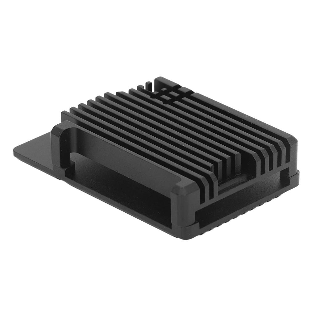 Heatsink Case Aluminum Alloy Precise Port Cooling Case with Thermal Pads for RPi 5 8GB 4GB 2GB 1GB