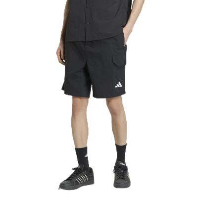 Cargo Shorts for LA946 Black Size 3L [Adidas] Must-Have 3-Stripes Men, (KW3375),