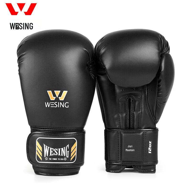 Jiu Ri Shan Professional Boxing Gloves & Hand Wraps