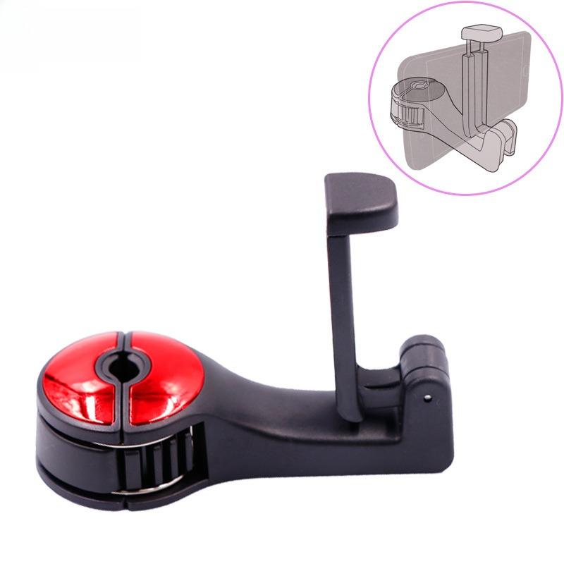Universal Car Bracket Hook Multi-Function Hanging Storage Mobile Phone Holder Rear Seat Hanger Hook for Bag Purse Cloth Grocery