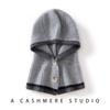 New color matching hat women's autumn and winter wool hat warm ear protection knitted hat cashmere outdoor cycling cold hat winter