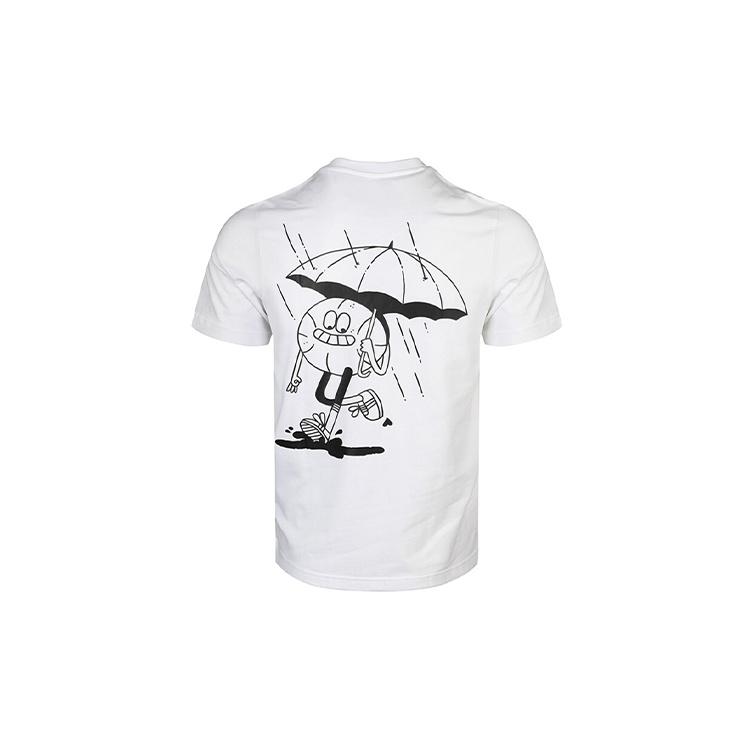 adidas Lil Stripe SPL Sports Casual Round-neck Short-sleeve Tee Men White Men s GE4495 L