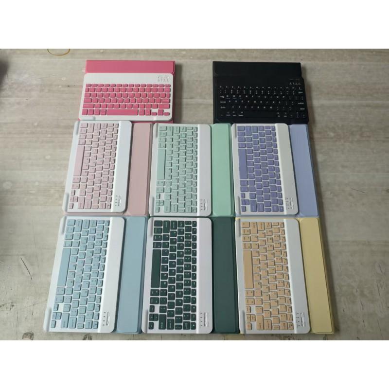 10 Inch Tablet Case With Detachable Bluetooth Keyboard Stand TPU Cover IPad Android Tablets Anti-Shock Magnetic Sleep Function