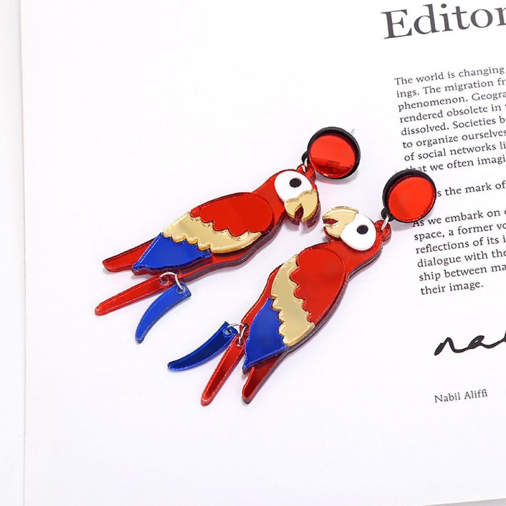 New Japanese and Korean Bird Earrings, Fashionable and Personalized Earrings Accessories
