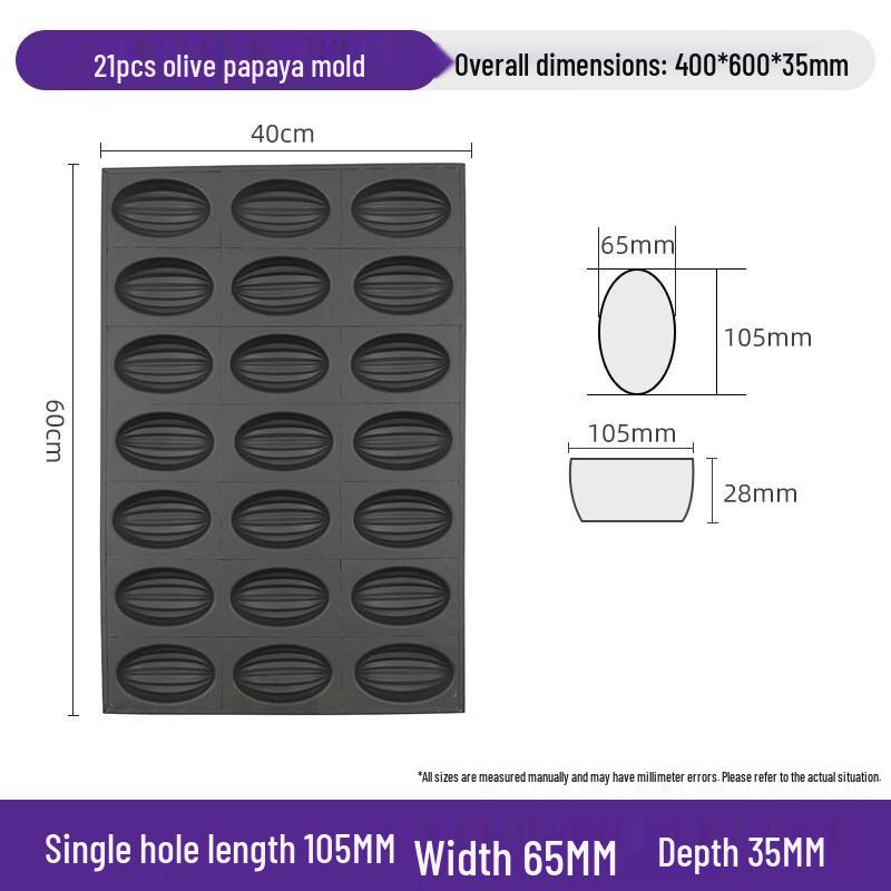 Non-stick Multi-Cavity Cake Baking Mold