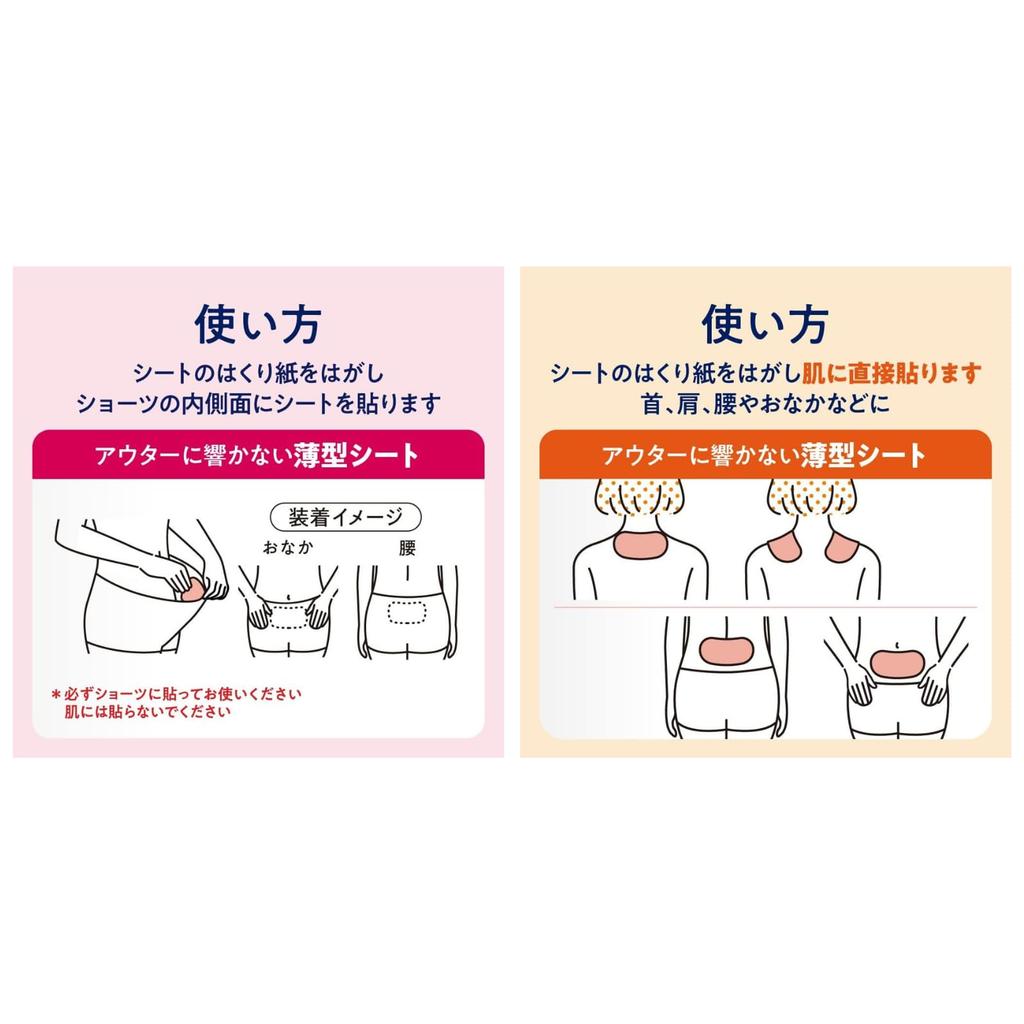 Megurism Steam Heat Trial Set and Stomach Warmer 5 Sheets Includes Bath (Shoulder, Waist, Set, Each, Additives)