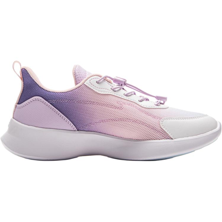 Li Ning Kids Sports Lifestyle Series Comfortable Shock Absorbing Durable Low Top Casual Shoes Kids sneaker YKCV224-2