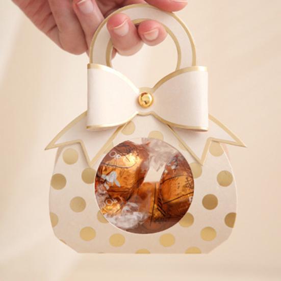 5 Stück Süßigkeitenboxen Zarte Festivalpapier Schöne bedruckte Süßigkeiten Gastgeschenkboxen Partyzubehör