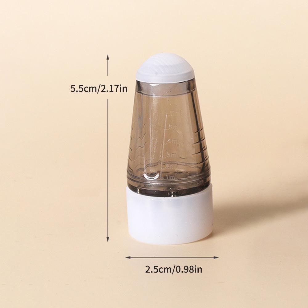 Hair Growth Oil Applicator Bottle With Scalp Massager Comb - Ball-Tip Dispenser for Easy Application and Scalp Massage