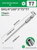 Plum Blossom Strong Magnetic Screwdriver with Extended Hexagon Rod and Drill Bit, 150-200mm