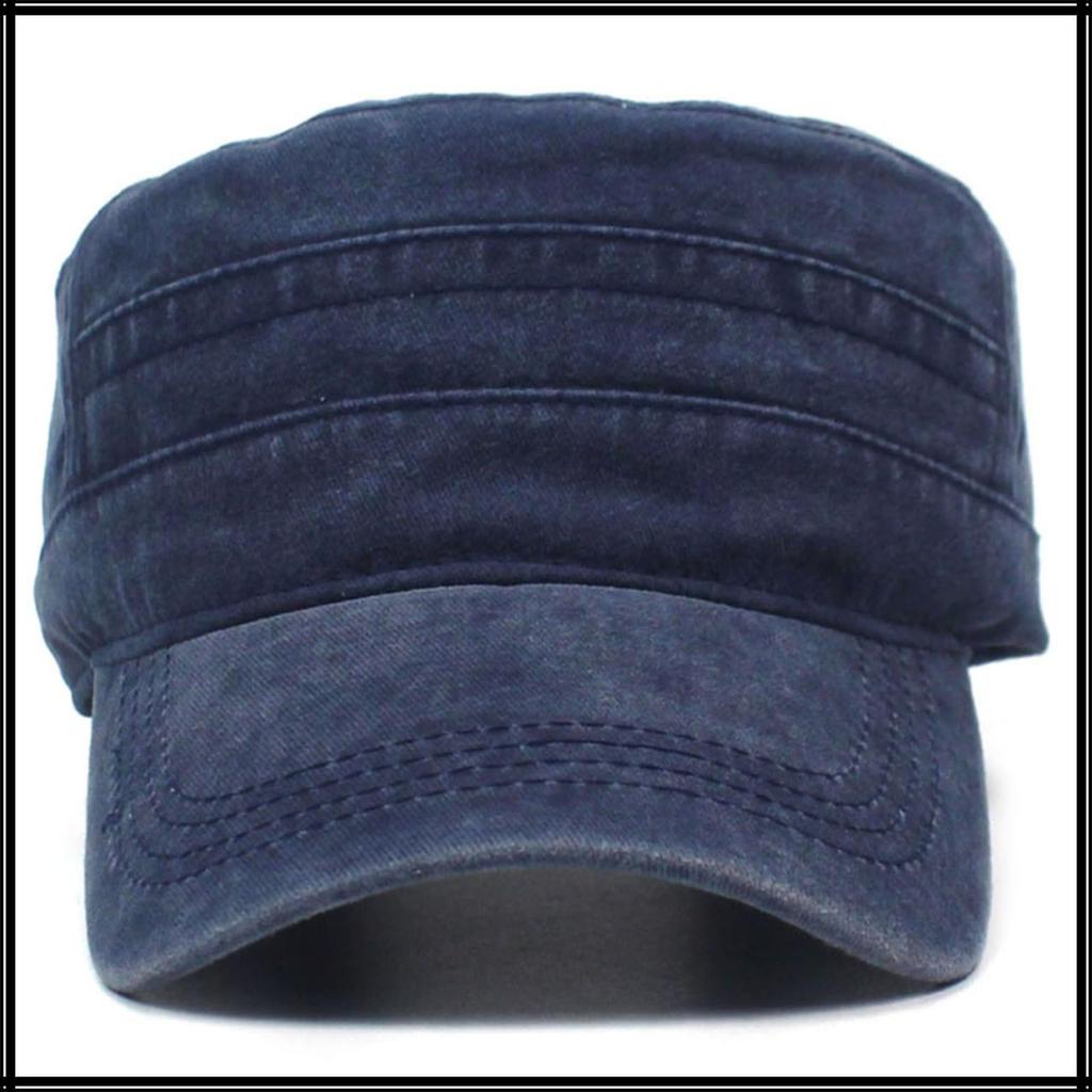 Military Work CZ292 [White Fang] Hat, Cap, Stylish, Fashionable, Denim, Men's, Women's, (Dark Gray)