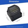 12V Smart Battery Isolator, Battery Protection Stabilizer for Car ATV Trailer Marine Yacht, Safety Power Preventer