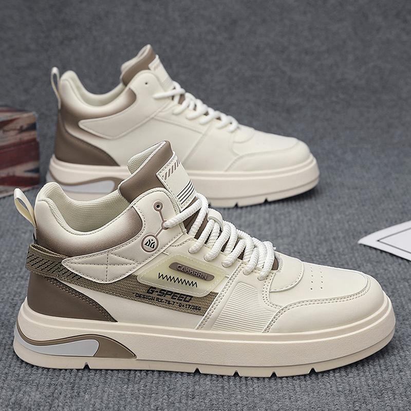 Ny mote Høst Og Vinter Høytopp for menn Martin Boots Studenter Mann Gutter Trending Soft Sole Arbeidssko Arbeidsbeskyttelse Martin Sneakers