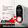 Home & RV CO Detector with Temperature, Humidity, Smoke, and Gas Monitoring