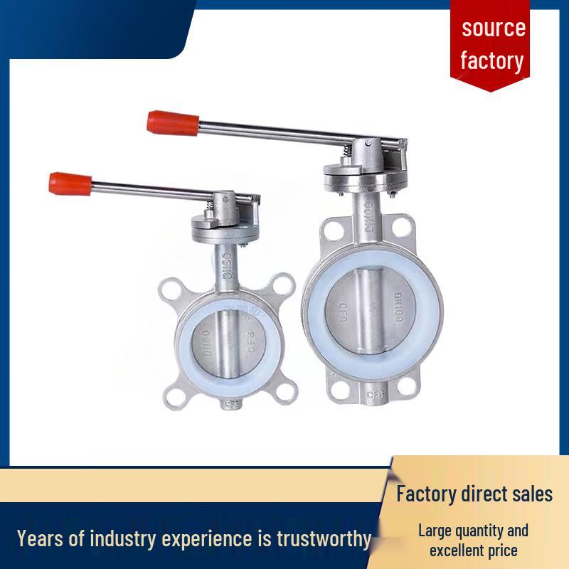 Miaoqiao 304SS D71X Wafer Butterfly Valve