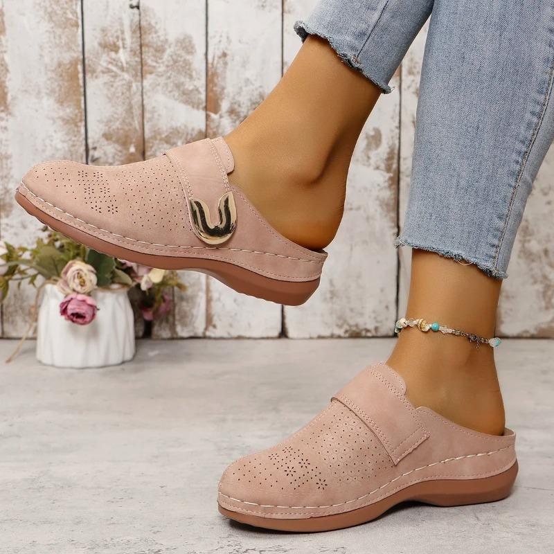 Women Slippers Summer Fashion Open Toe Shallow Sandals Flats Shoes Low Heels Slippers Slides Women Zapatos De Mujer