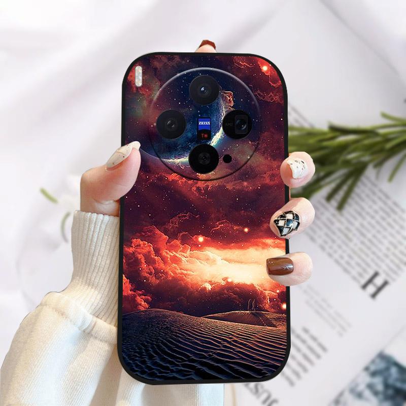 Case For VIVO X300 X 300 5G Shockproof Silicone Soft TPU Case For VivoX300 Back Cover Coque Stylish Painting Protective Fundas