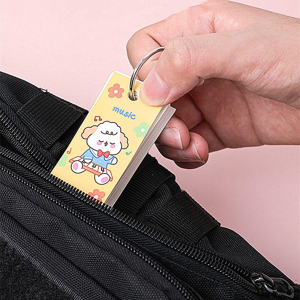 1PC Kawaii Cartoon Binding Memo Pad Coil Notebook Loose-Leaf