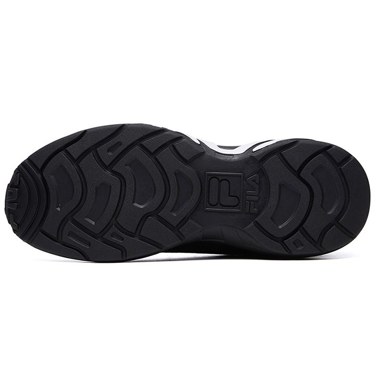 FILA Mind Blower Casual Comfortable Fabric Synthetic Leather Shock Absorbing Wear Resistant Low Top Training Shoes Men sneaker F52M041107FBK