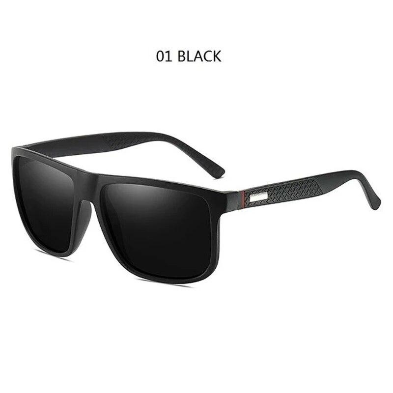 Fashion Vintage Square Polarized Sunglasses Men Women Luxury Brand Designer Men's Sun Glasses Driving Fishing UV400 Eyewear Man