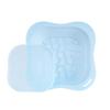 Foldable Face Ice Bath Bowl Built-in Ice Tray Silicone Portable Ice Basin Cold with Lid Face Dipping Bowl Beauty Tools
