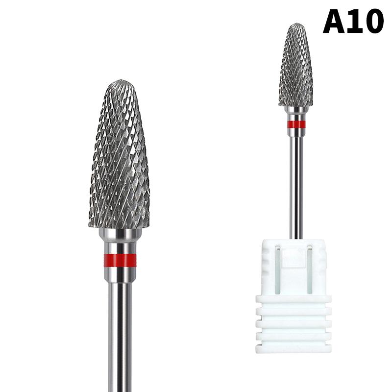 1Pc Tungsten Steel Nail Drill Bit Electric Milling Cutter for Manicure Pedicure Tools Nail Files Bits Apparatus Burr Drills