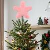 Christmas Atmosphere Decoration Props Christmas Tree Top Five-pointed Star Spring Tree Top Star Ornaments Christmas Tree Dress Up