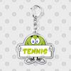 Hobby Sports Lover Tennis Ball Keychains for Accessories Bag I Love Bike Car Keyrings Jewelry Friends Father Boyfriends Gifts