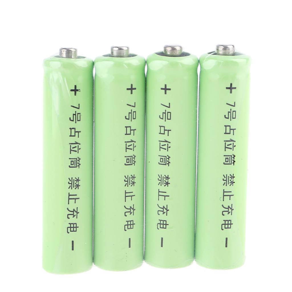 LR03 AAA Size Dummy Fake Battery Setup for Shell Placeholder Cylinder Conductor Dummy for Lithium Iron Phosphate Battery