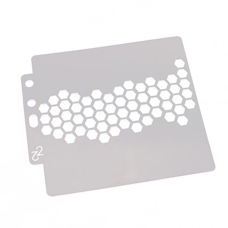 24TE Hexagon Painting Stencil Plastic Template DIY Embossing Stamping Album Cards