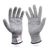 HPPE Anti-cut Gloves Anti-cut Food Grade Slaughter Kitchen Gloves Fishing Woodworking Garden Anti-tie and Stab-proof Gloves