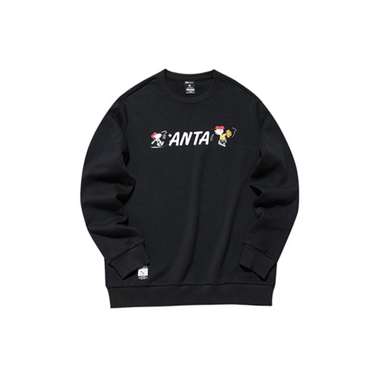 Толстовка Anta Life Collection Унисекс Черная 952139731-5 S