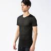 Otahuku Gloves All-Season Innerwear Short Sleeve Crew Neck 3D First Layer [Sweat-wicking, Quick-drying, Deodorizing, Mesh, Compression, Men's] JW-521