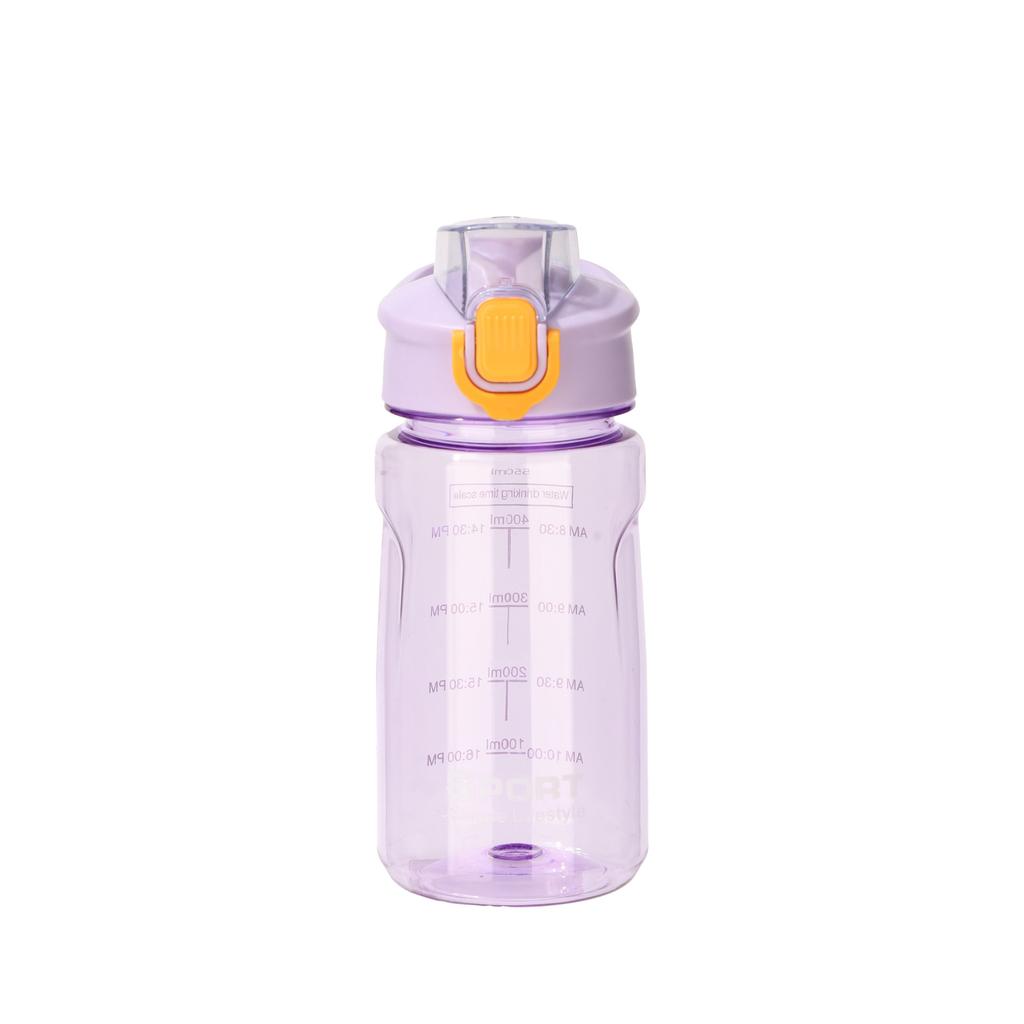 Water bottle Student sports water cup Men's portable summer cup Women's fitness kettle Large capacity anti-drop plastic cup
