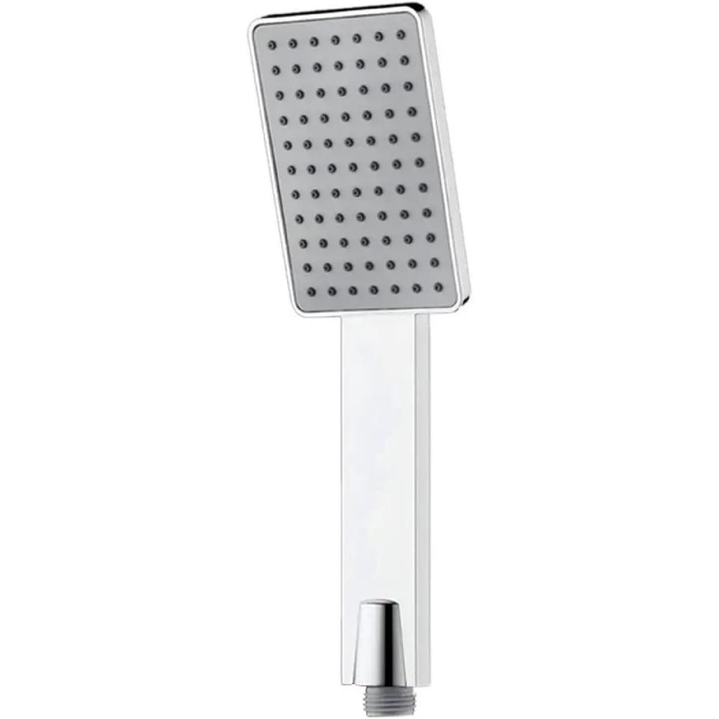 Bathroom High Pressure Shower Head Square Handheld Sprinkler Silver/Black Multi-function Universal Sprayer Home Bathroom Accessories Shower Head