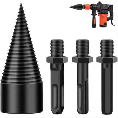 Firewood Chop Wood Drill Bit Splitting Tool Splitting Cone Log Splitters Wood Breaking Machine Wood Breaker Firewood Chopper