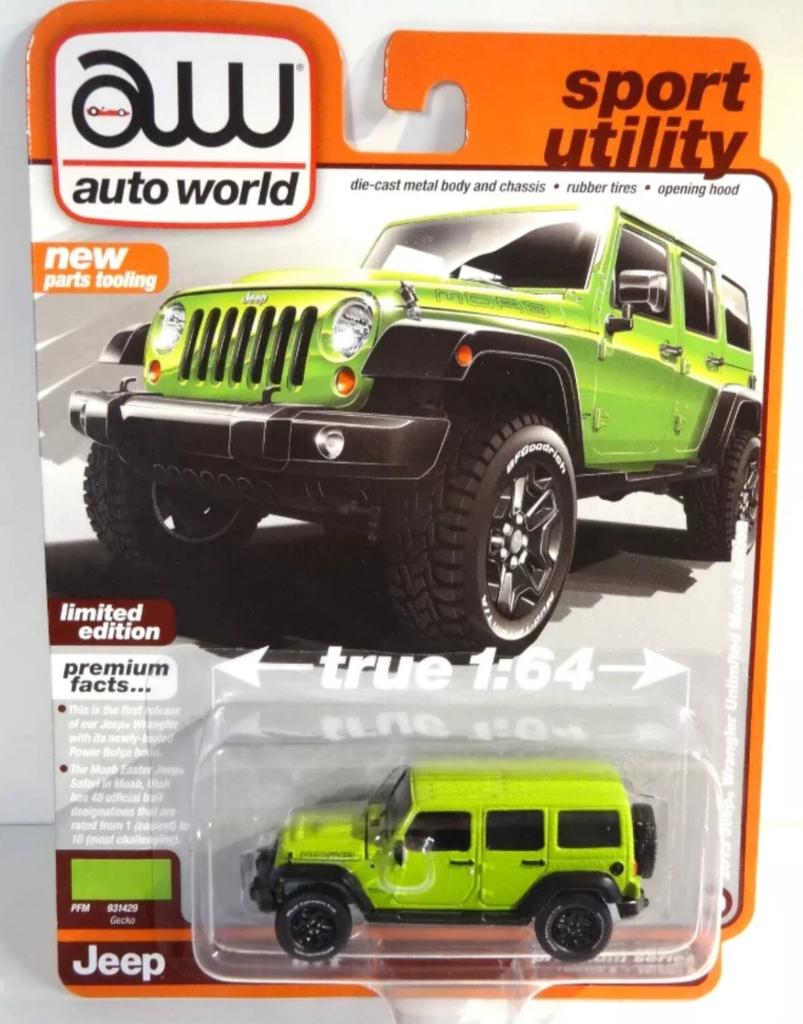 MJTU2 AW Auto World 1/64 FORD DODDGE JEEP Special offer grand collection diecast alloy car model Children's toys and gifts