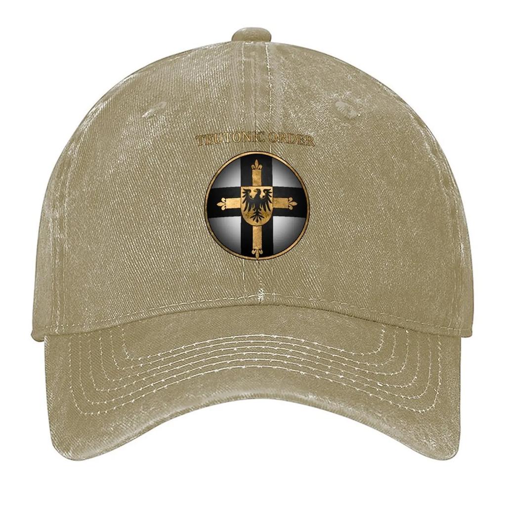 Nieuw Symbool van de Duitse Orde Herautiek van het Duitse Kruis Middeleeuwse Geschiedenis Ridder van de Duitse Orde Pet Cap Pet Unisex Dames