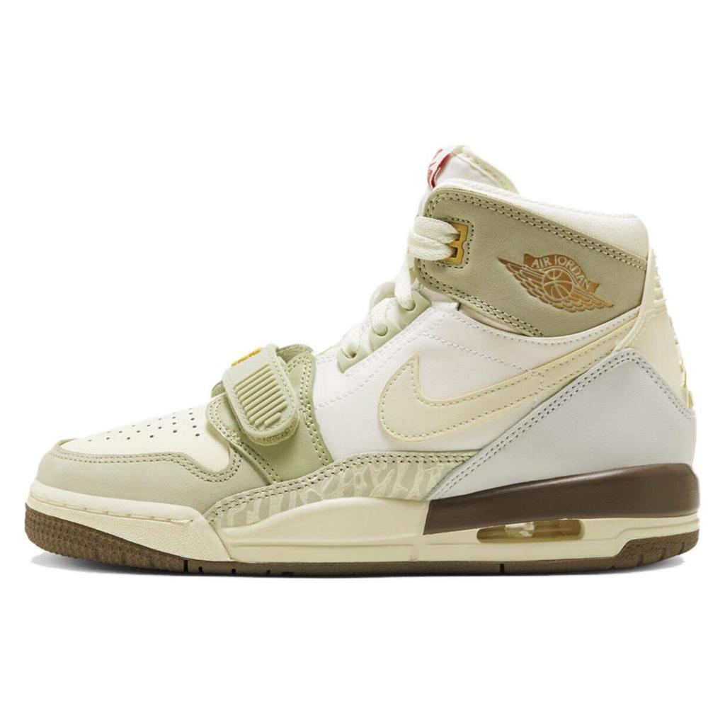 Air Jordan Legacy 312 GS Jahr des Hasen Kinder-Sneaker Weiß Kokosmilch Verwaschenes Grün FD9909-111