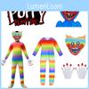 Dětský kostým Poppy Playtime Huggy Wuggy Cosplay Kombinéza Maska Halloweenský oblek