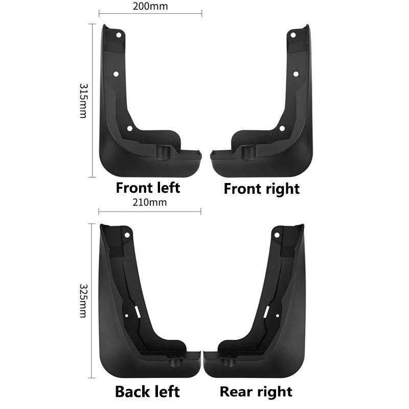 For Toyota RAV4 Accessories XA60 2026 2027 2028 Car Mudflaps Mudguards Fender Wheels Protection Anti-Scratch Tire Rear Mud Tools