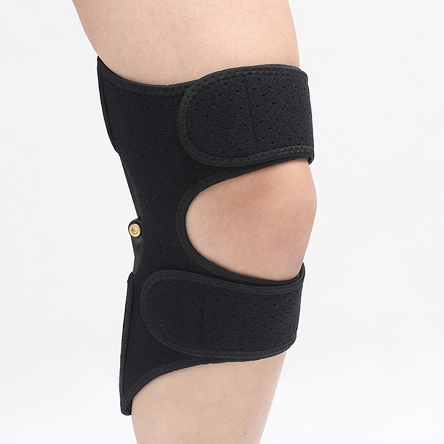 

1 Pc Knee Brace Support With Powerful Rebound Springs,Adjustable Hook&Loop Closure,Running Sports Stabilizer Pads For Men&Women ONE SIZE