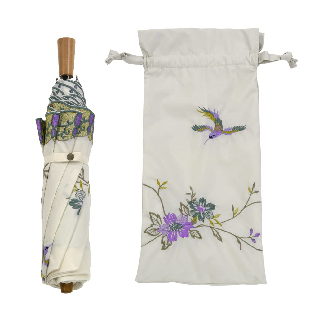 Chinoiserie Modern Sun and Short Heat Grade 1 Light Heat Cooling and White Parasol, Rain, Folding, Dissipation, Frog-Shaped, Blocking, Insulation,