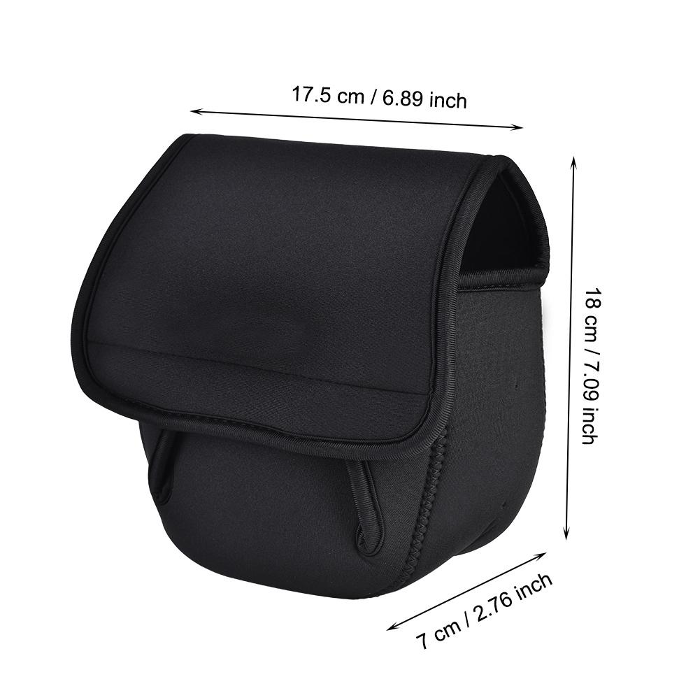 

2Sizes LEO Durable Spinning Reel Protective Cover Pouch Bag Fishing Accessory S 100x40x0.3cm / 39.4x15.7x0.1in