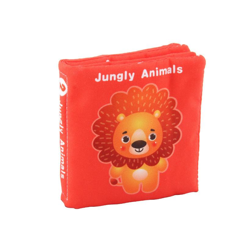 Children's Educational Tear-resistant Water Boilable Palm Book 0-3 Years New Set Cloth Book Toy