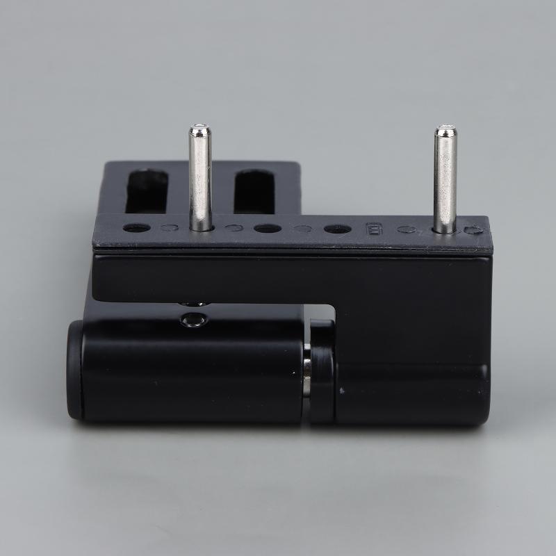 Adjustable Door Flag Hinge Triad with Aluminium Buffer for Double Glazing Doors