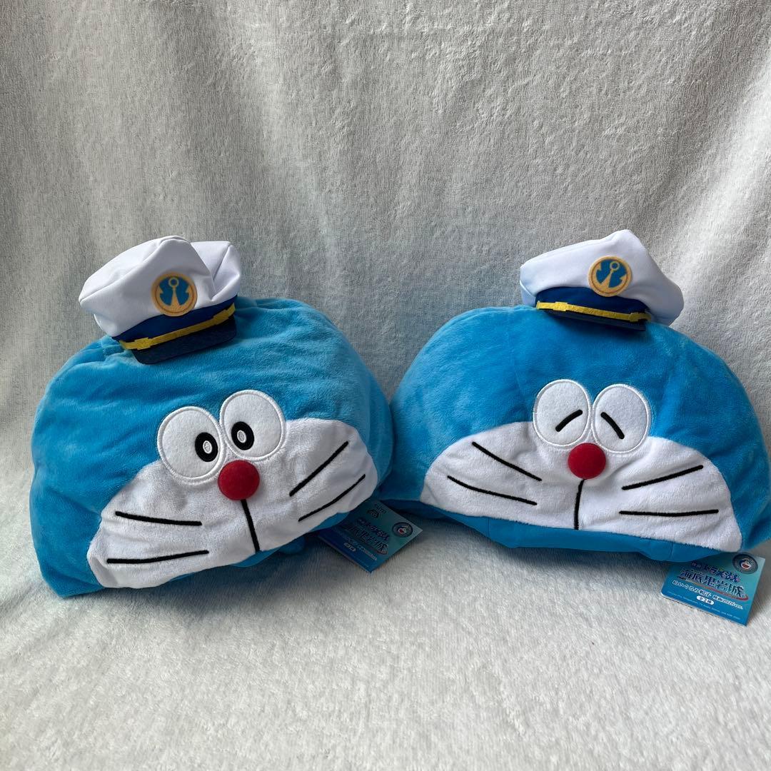 Doraemon Undersea Oniwa Castle Plush Hat Set of 2