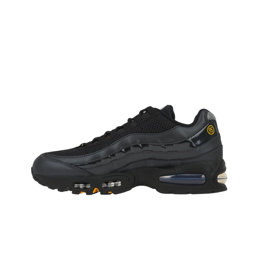 Nike Air Max 95 SE Big Bubble - Total 90 Schwarz Unisex Sneaker Metallisches Gold Metallisches Silber IB6830-001
